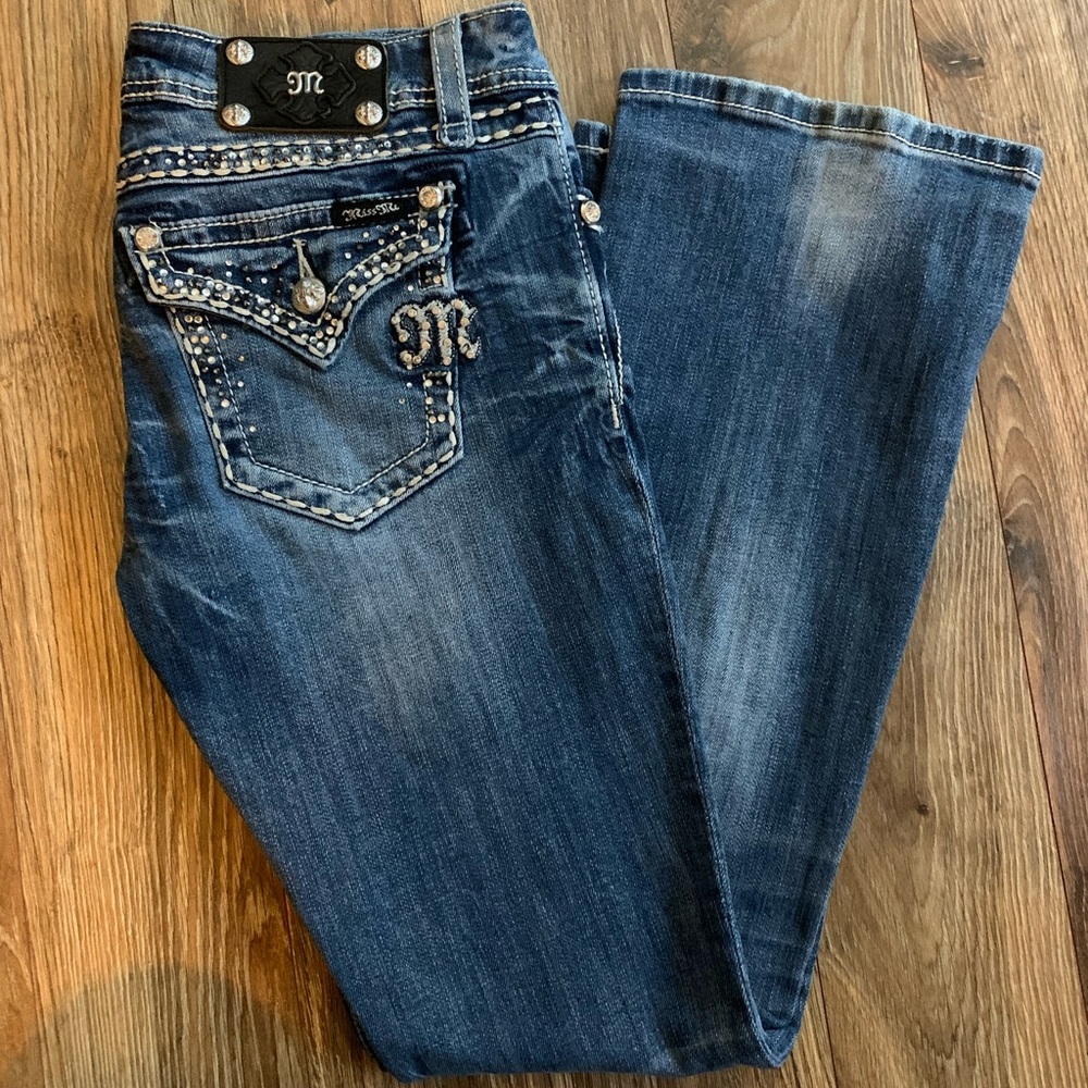 Miss Me Glitz Easy Boot Stretch Jean